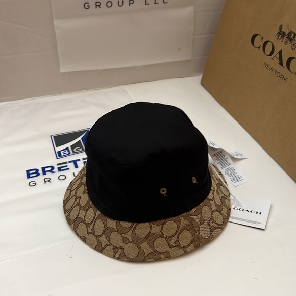 Coach New York Signature Reservable Bucket Hat one size - Picture 11 of 13